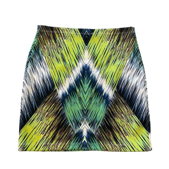 Milly Y2K Women's Mini Skirt Pencil Bodycon Colorful Size Small Multicolor - Picture 1 of 8